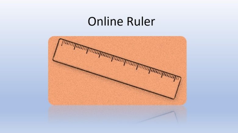 خط‌کش آنلاین در سایت onlinecompass.net